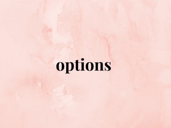 options